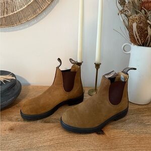 Worn once blundestone boots!!! Brown color free people